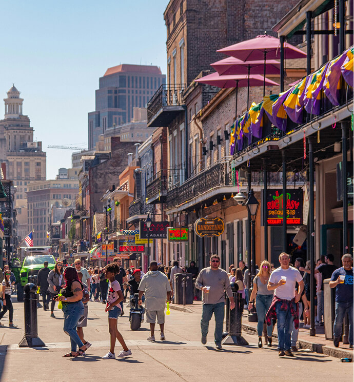 Bourbon Street, New Orleans